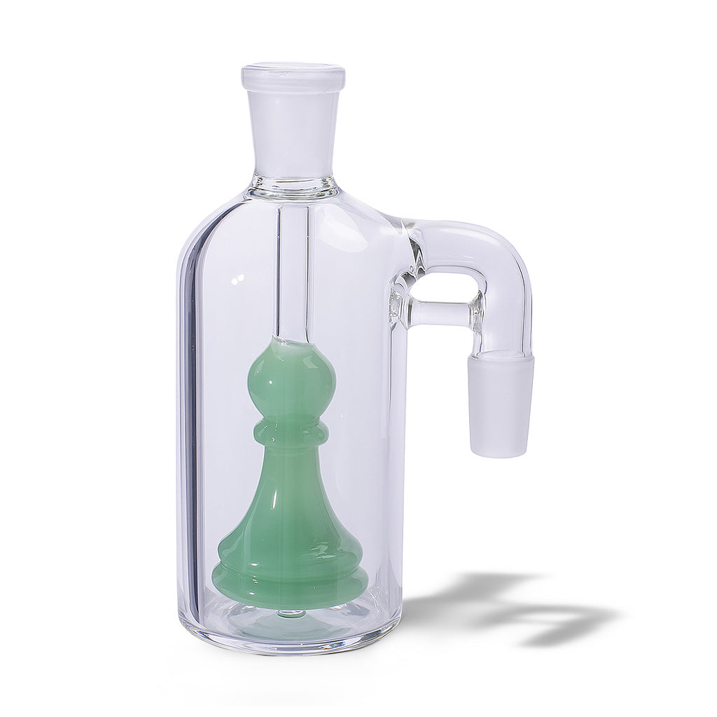 Green jade chess pawn ash catcher, 90° 14mm – Online Smoke and Vape