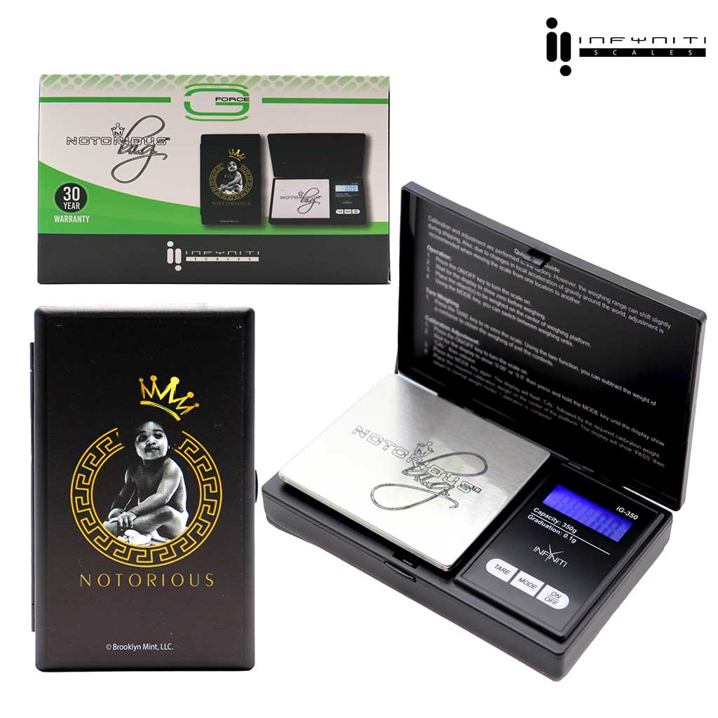 Infyniti BIG G-Force digital pocket scale, 350g x 0.1g – Online Smoke and Vape