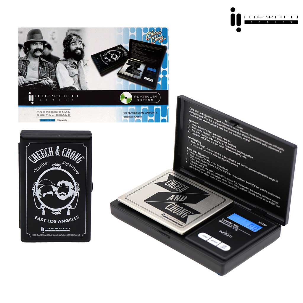 Infyniti Cheech & Chong G-Force digital scale, 350g x 0.1g – Online Smoke and Vape