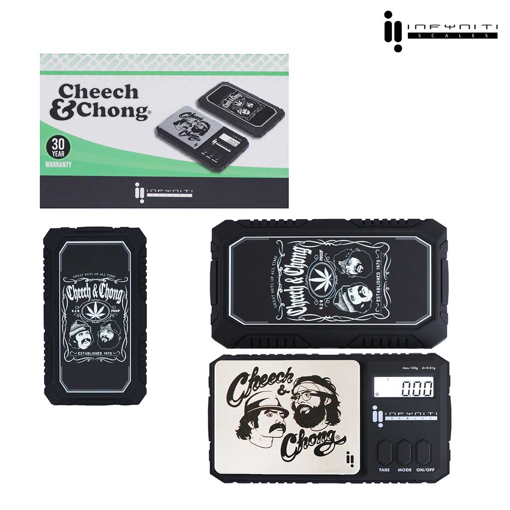 Infyniti Cheech & Chong Guardian digital scale, 100g x 0.01g – Online Smoke and Vape