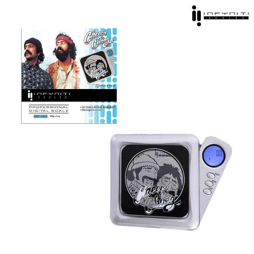 Infyniti Cheech & Chong Panther digital scale, 1000g x 0.1g – Online Smoke and Vape
