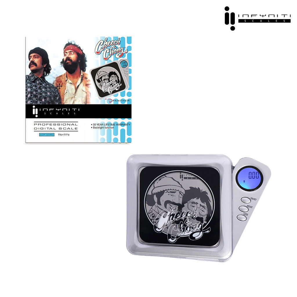 Infyniti Cheech & Chong Panther digital scale, 50g x 0.01g – Online Smoke and Vape