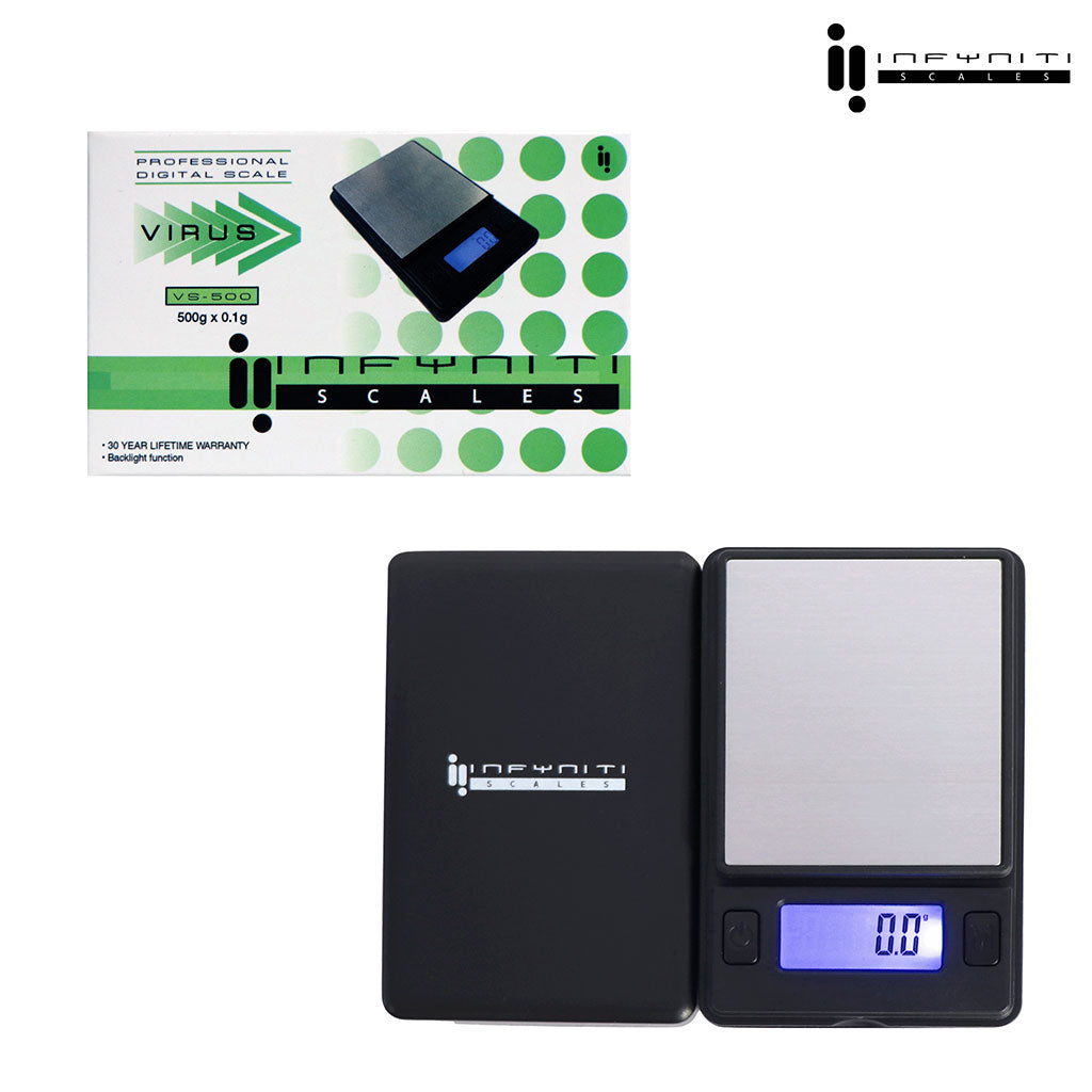 Virus; 500g X 0.1g, Pocket Scales