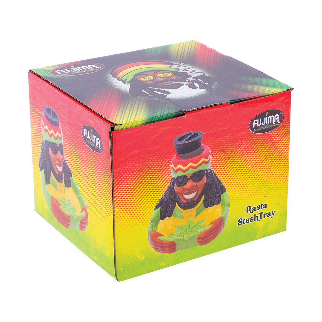 Jamaican rasta ceramic stash tray in box – Online Smoke and Vape