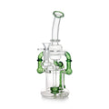 Double Chamber Shower Head Perc Recycler Rig by Hittn