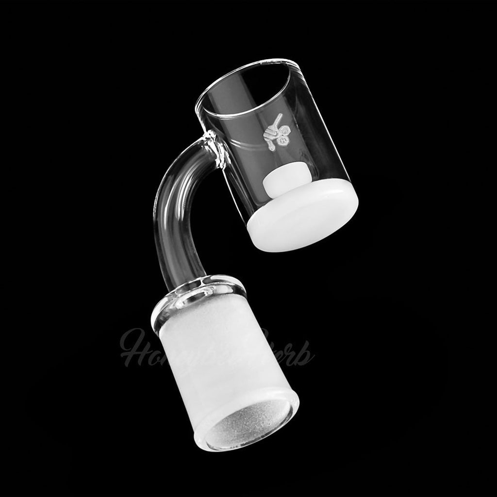Honey & Milk Core Reactor 25mm Quartz Banger - 90° | Honeybee