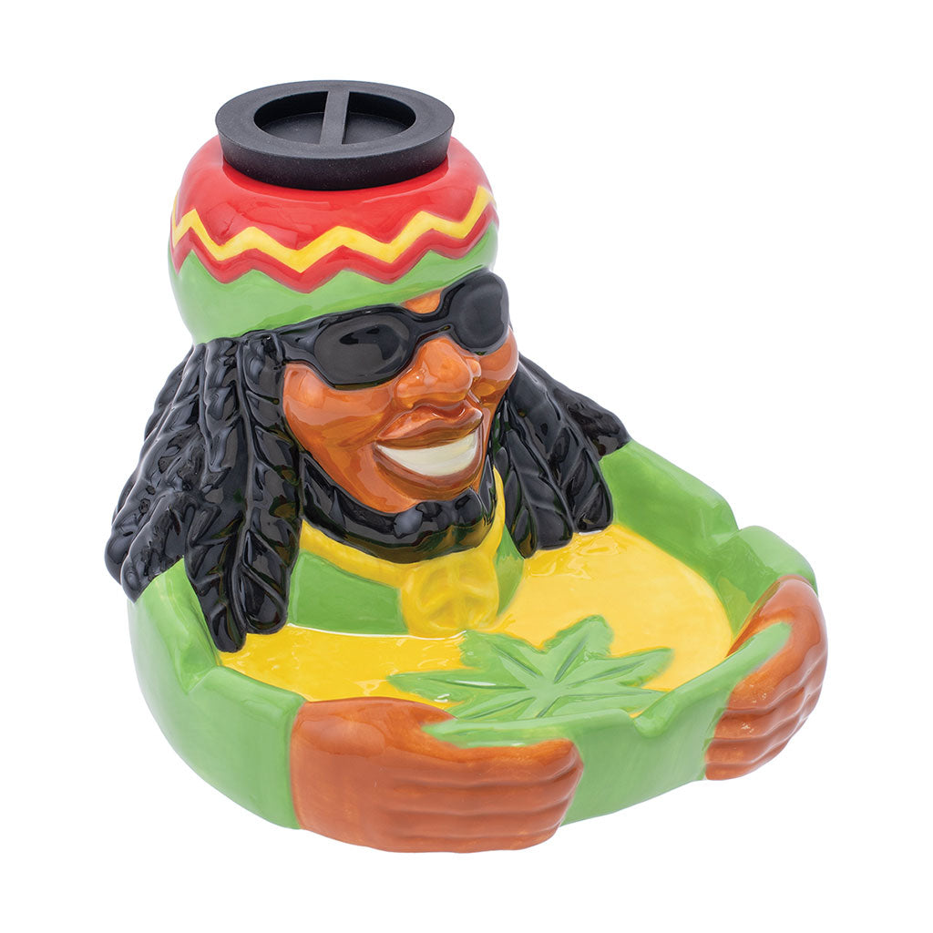 Mushroom & flowers ceramic stash tray in box – Online Smoke and Vape