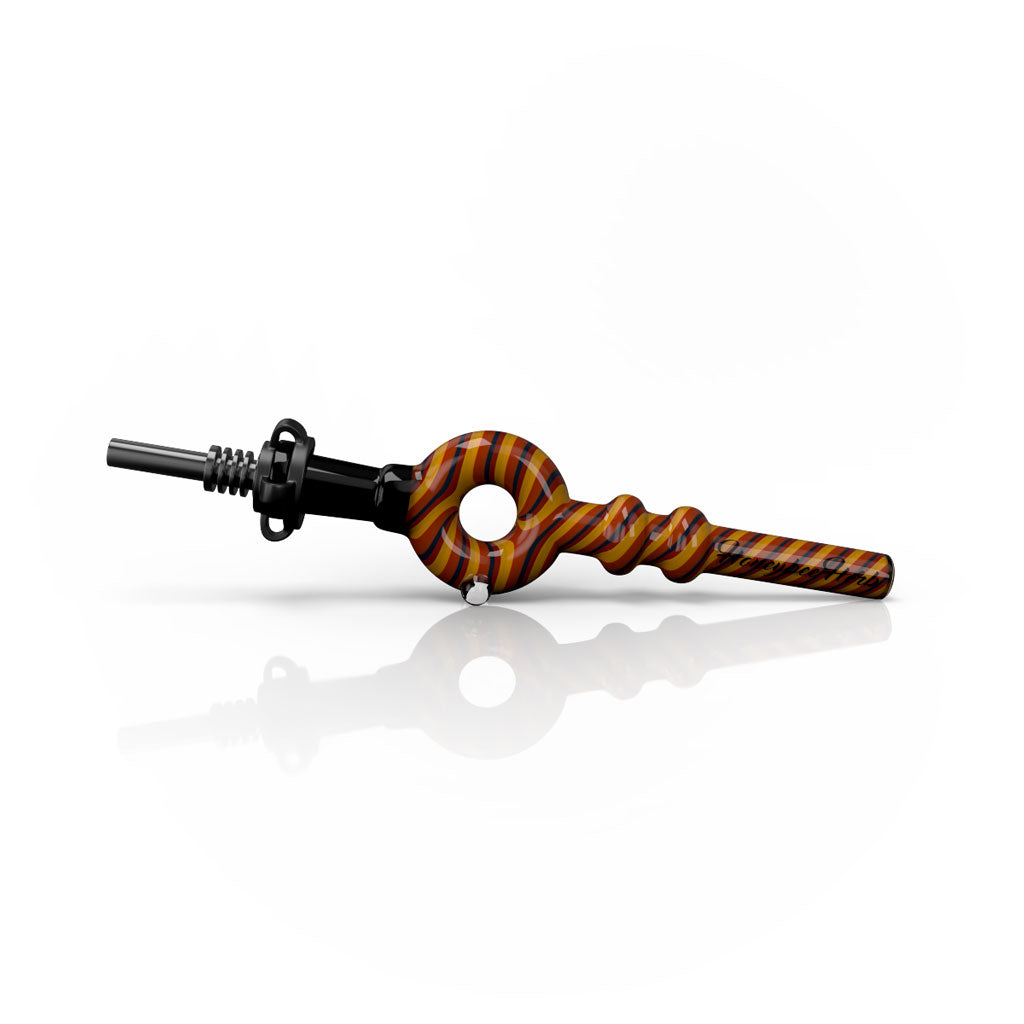 DONUT SWIRL STRIPPED NECTAR COLLECTOR