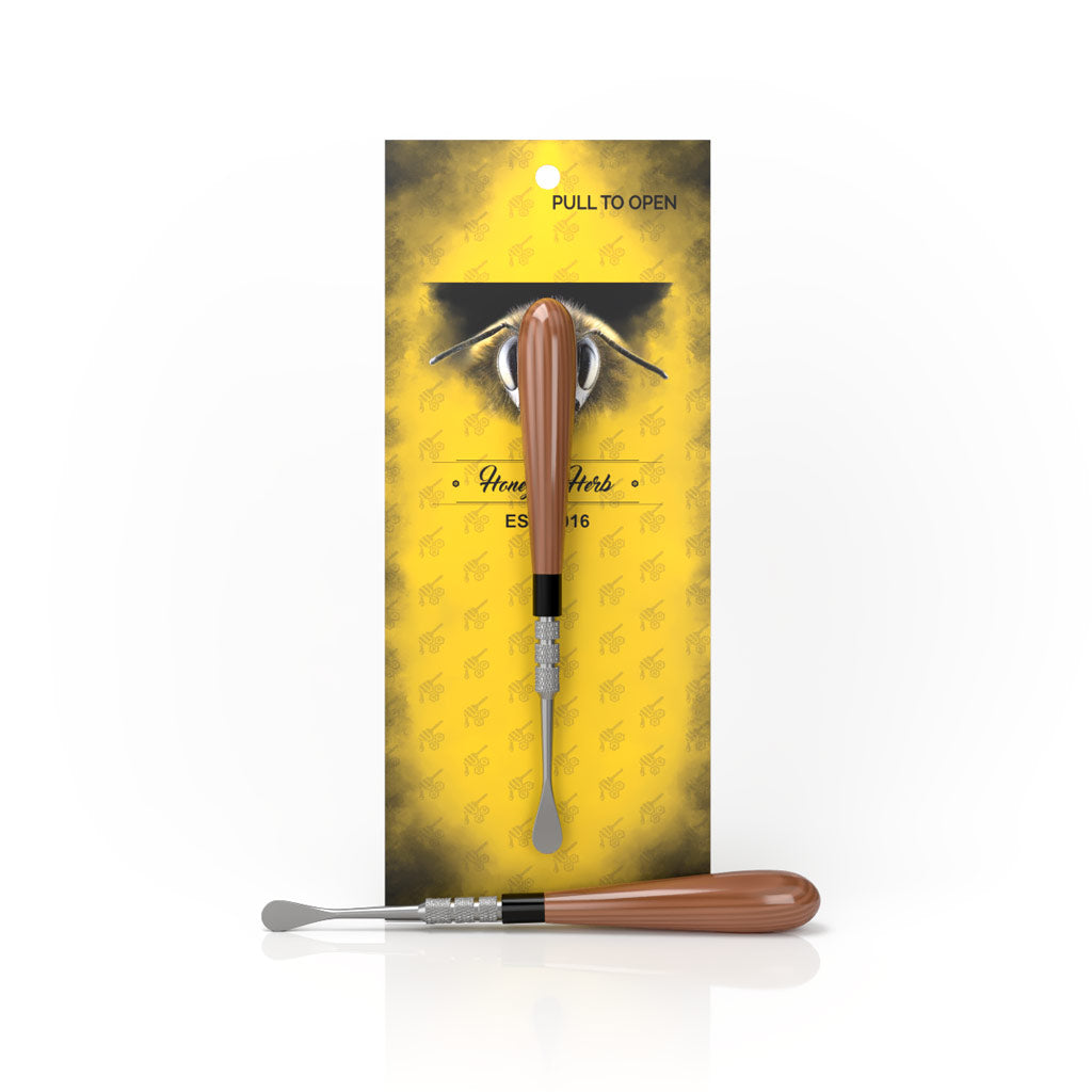 Orange classic dab tool in packaging – Online Smoke and Vape