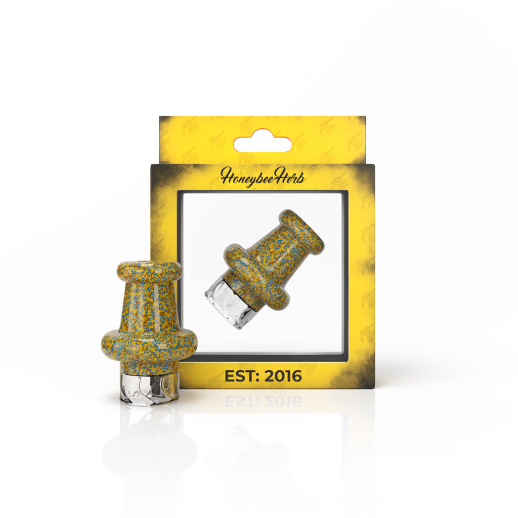 Orange Riptide Vortex spinner carb cap in BuzzDeal bundle – Online Smoke and Vape