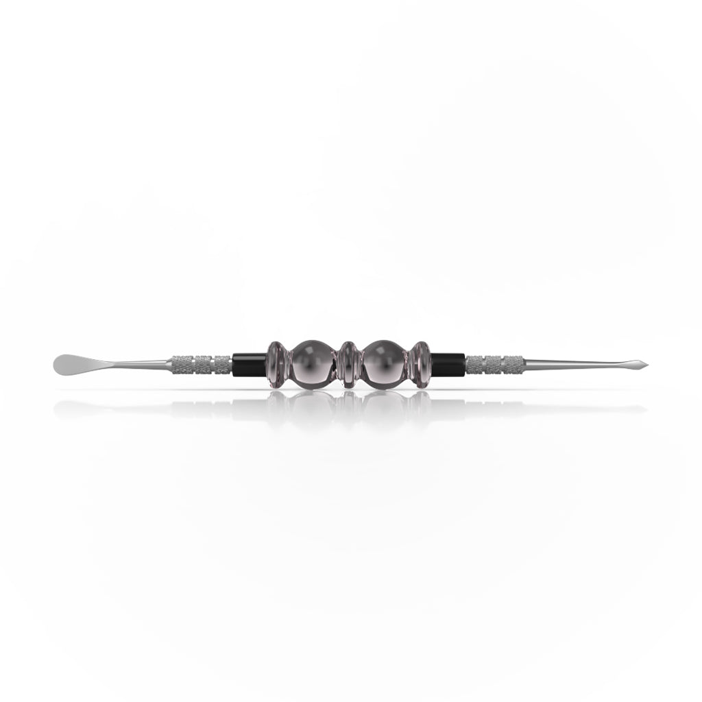 Pink beaded-handle dual-sided Bliss dab tool – Online Smoke and Vape