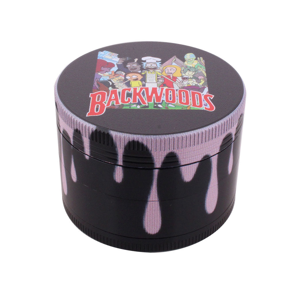 Pink color drip aluminum 4-piece herb grinder – Online Smoke and Vape