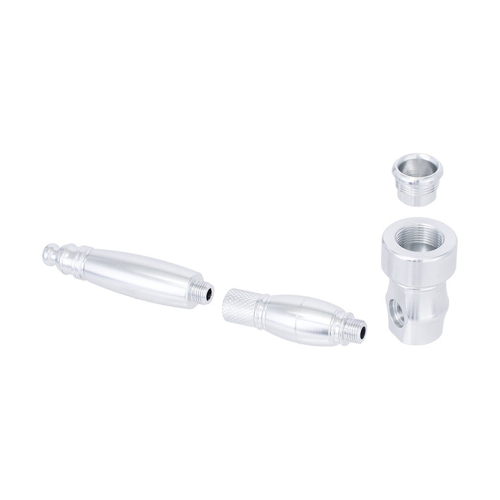 Silver aluminium hand pipe – Online Smoke and Vape