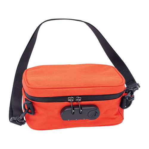 Tangerine Tango smell-proof bag 8.5x5.5x4.5in, front view – Online Smoke and Vape