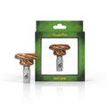 Yellow-white candy-style bong bowl in packaging – Online Smoke and Vape